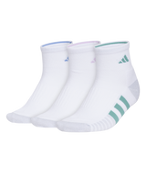 adidas Women's Cushioned 3.0 3-Pack Quarter Socks-1
