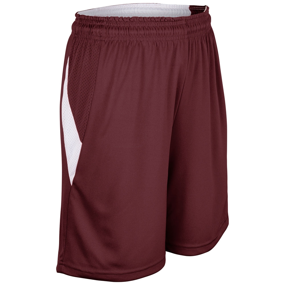 Champro Girl's Post Up Reversible Basketball Shorts-1