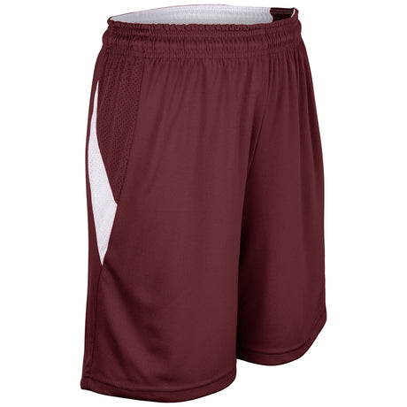 Champro Girl's Post Up Reversible Basketball Shorts-1