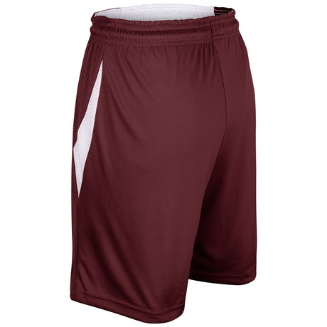 Champro Girl's Post Up Reversible Basketball Shorts-2