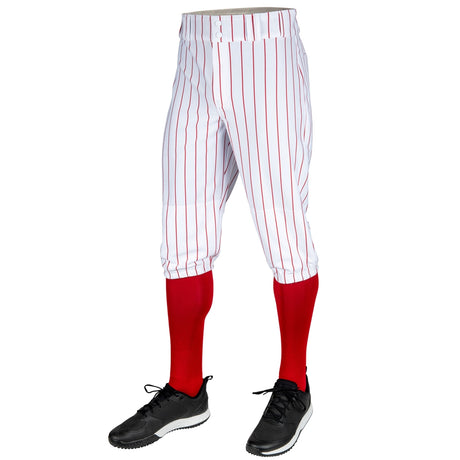 Champro Men's Standard Triple Crown 2.0 Baseball Knickers with Pinstripes-1