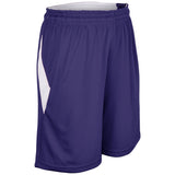 Champro Girl's Post Up Reversible Basketball Shorts-1
