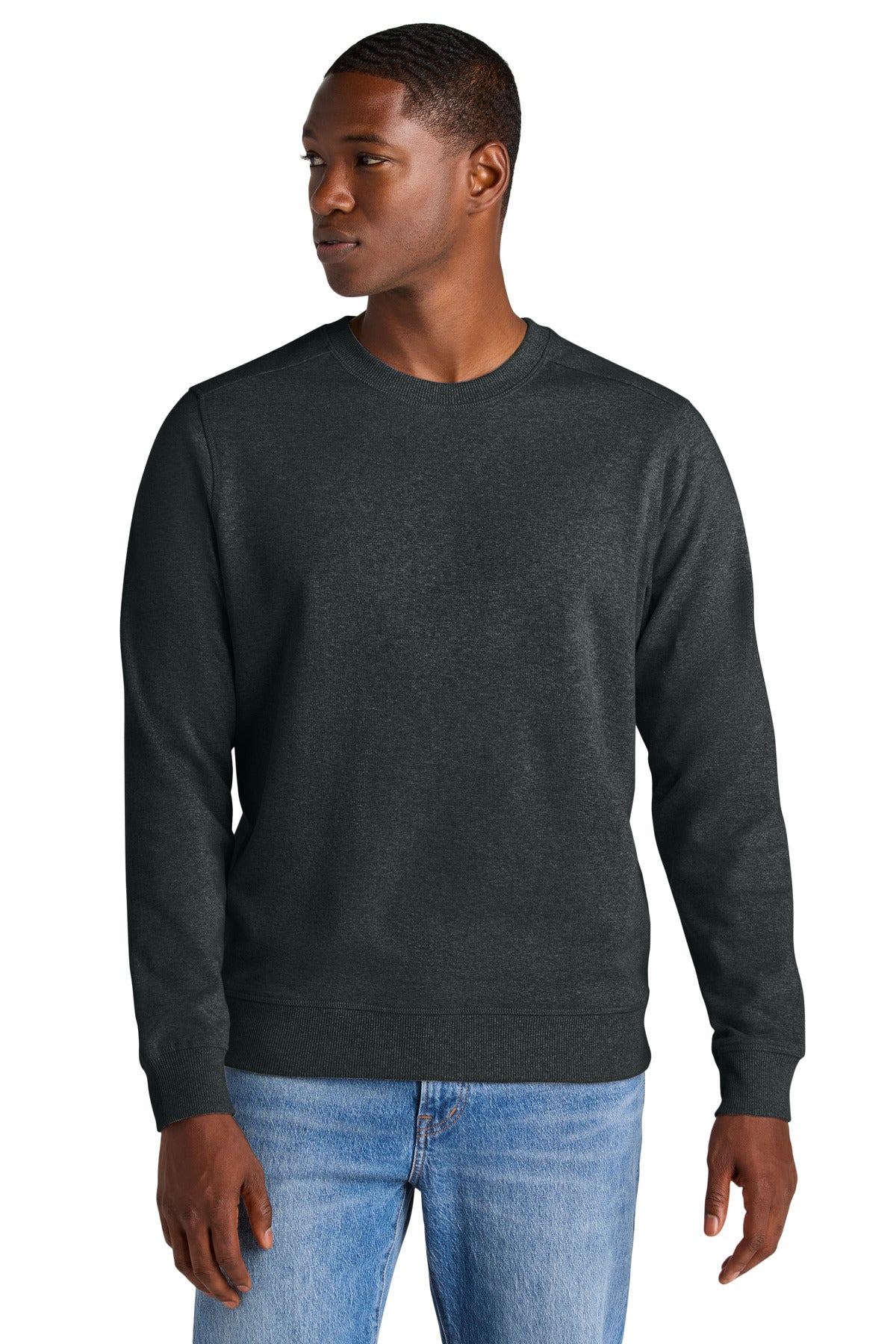 District Men's   Re-Fleece  Crew DT8104