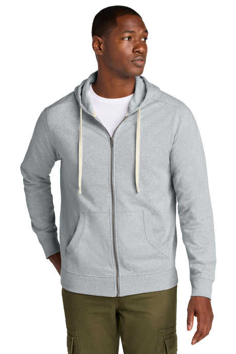 District Men's   Re-Fleece  Full-Zip Hoodie DT8102