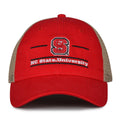 The Game Headwear NC State Split Bar Trucker Hat