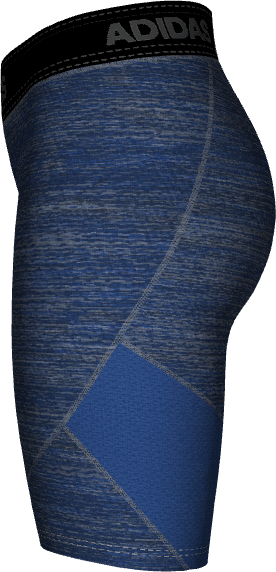 Adidas Women's Compression Short with Mesh Inserts League Outfitters