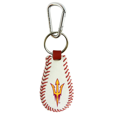 Gamewear Arizona State Sun Devils Pitchfork Logo Classic Baseball Keychain Fan Gear NCAA Arizona State Sun Devils