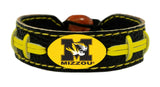Gamewear Missouri Tigers Team Color Football Bracelet Fan Gear NCAA Missouri Tigers