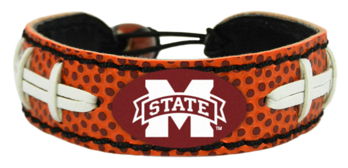 Gamewear Mississippi State Bulldogs Classic Football Bracelet Fan Gear NCAA Mississippi State Bulldogs