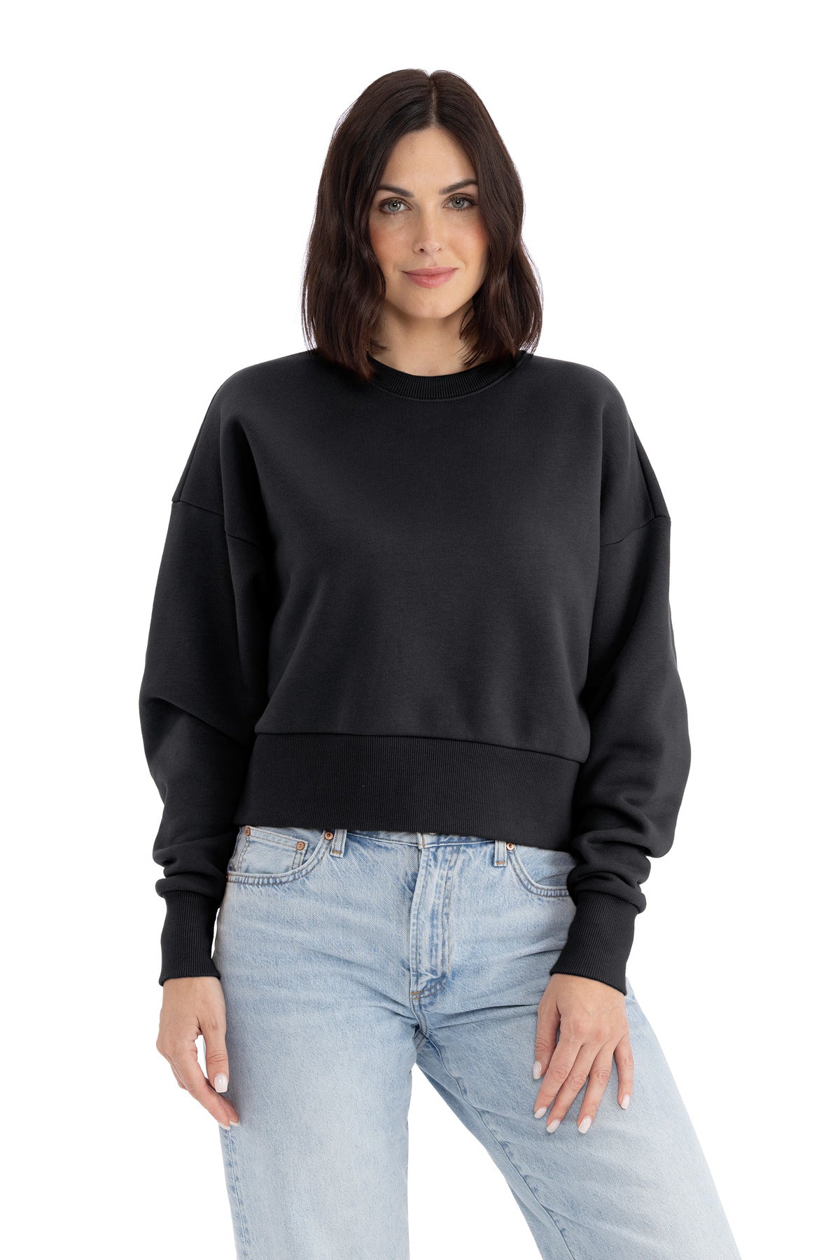 Next Level Apparel Women's   Heavyweight Sweatshirt