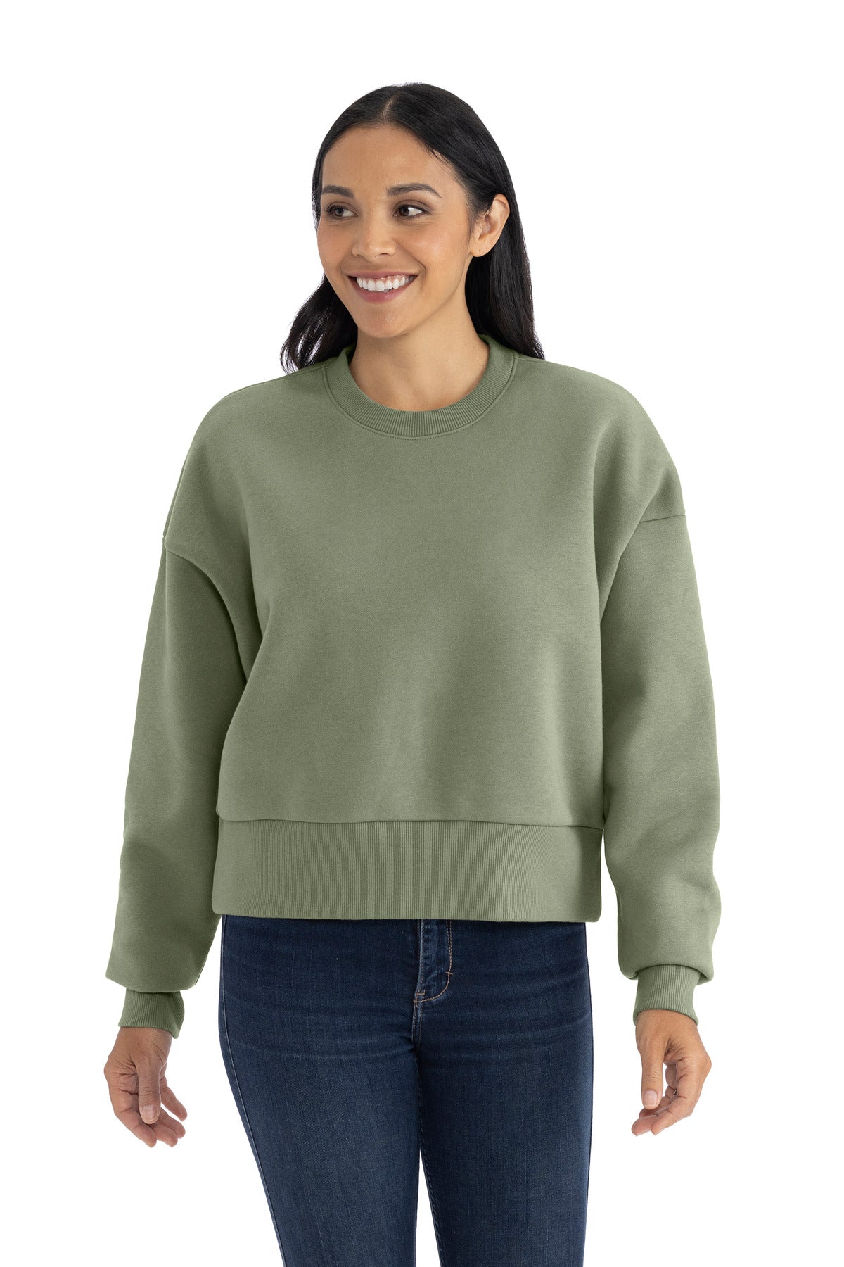 Next Level Apparel Women's   Heavyweight Sweatshirt