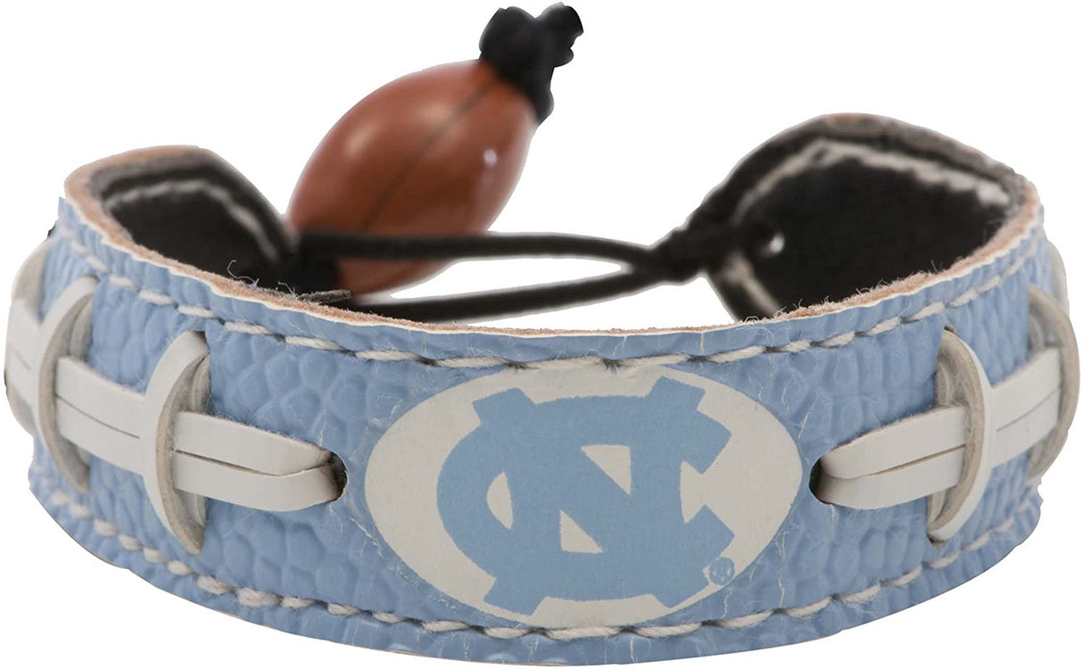 Gamewear North Carolina Tar Heels Team Color Football Bracelet Fan Gear NCAA North Carolina Tar Heels