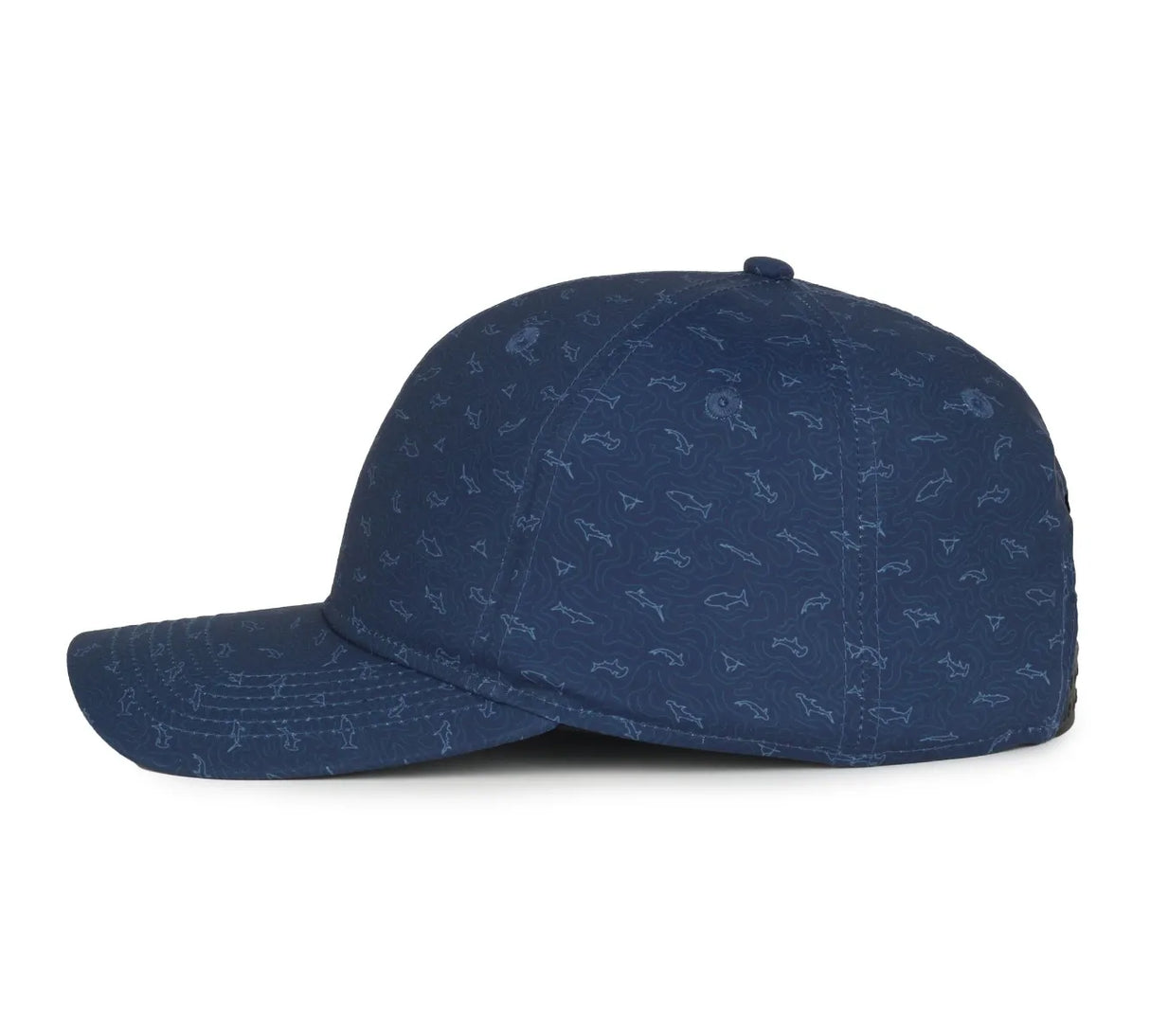 Outdoor Cap Structured Solid Back Hat-7