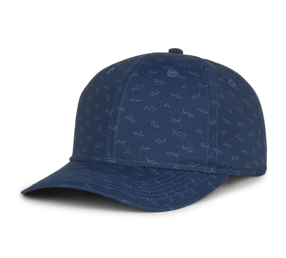 Outdoor Cap Structured Solid Back Hat-8