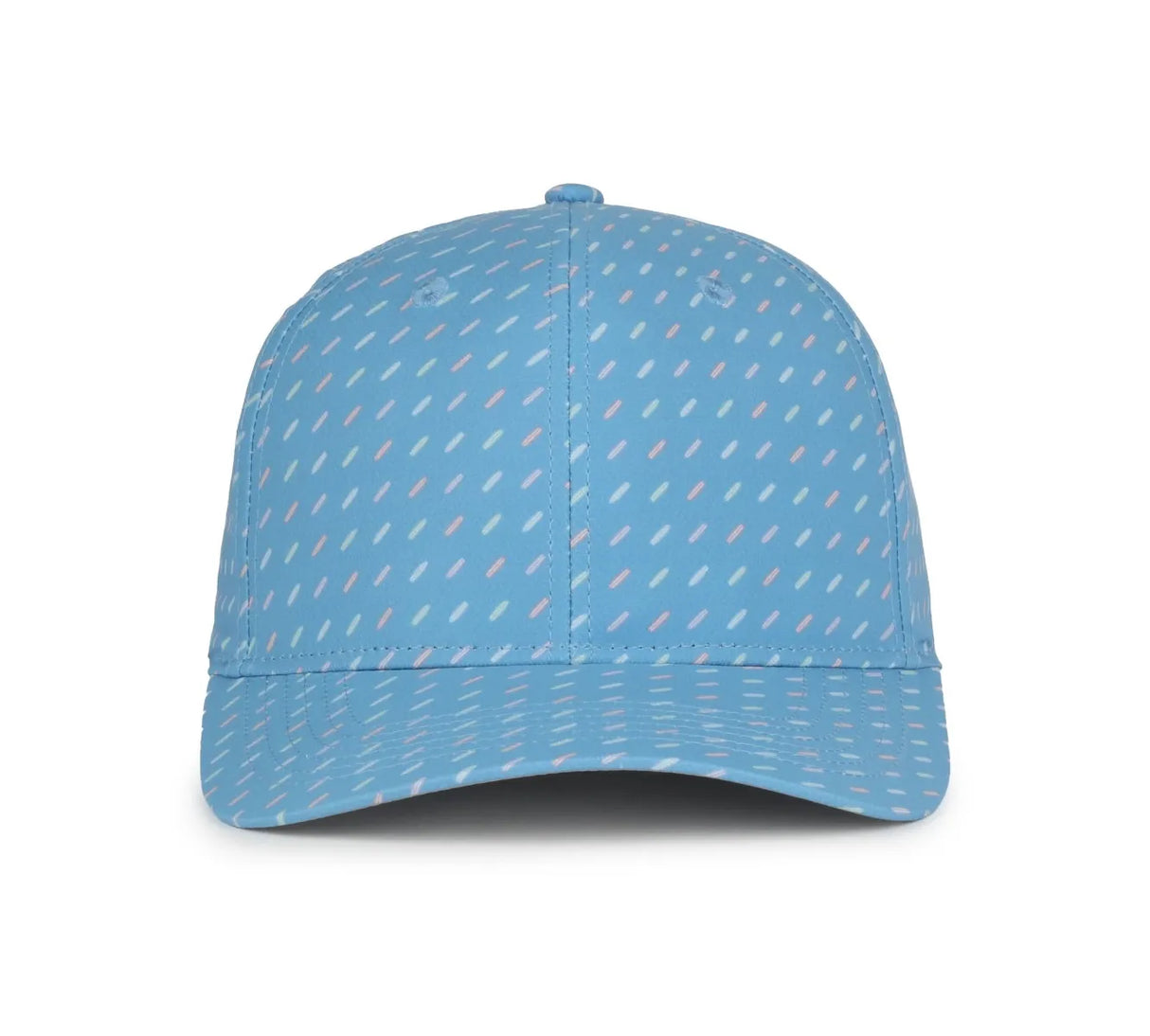 Outdoor Cap Structured Solid Back Hat-1