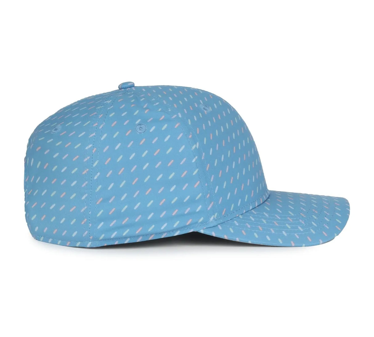 Outdoor Cap Structured Solid Back Hat-3