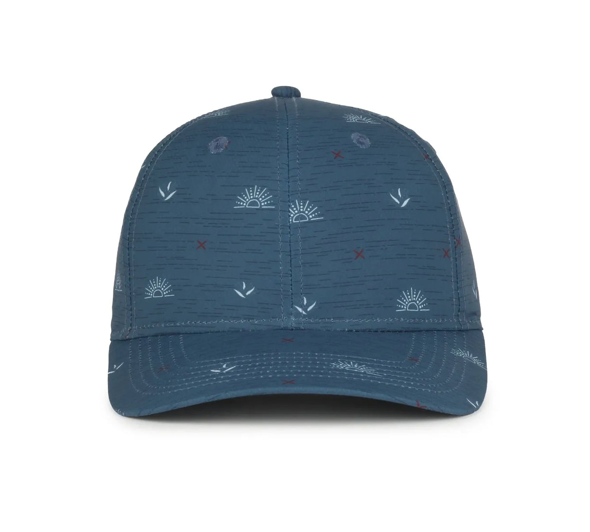 Outdoor Cap Structured Solid Back Hat-1