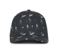 Outdoor Cap Structured Solid Back Hat-1