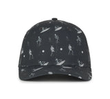 Outdoor Cap Structured Solid Back Hat-1