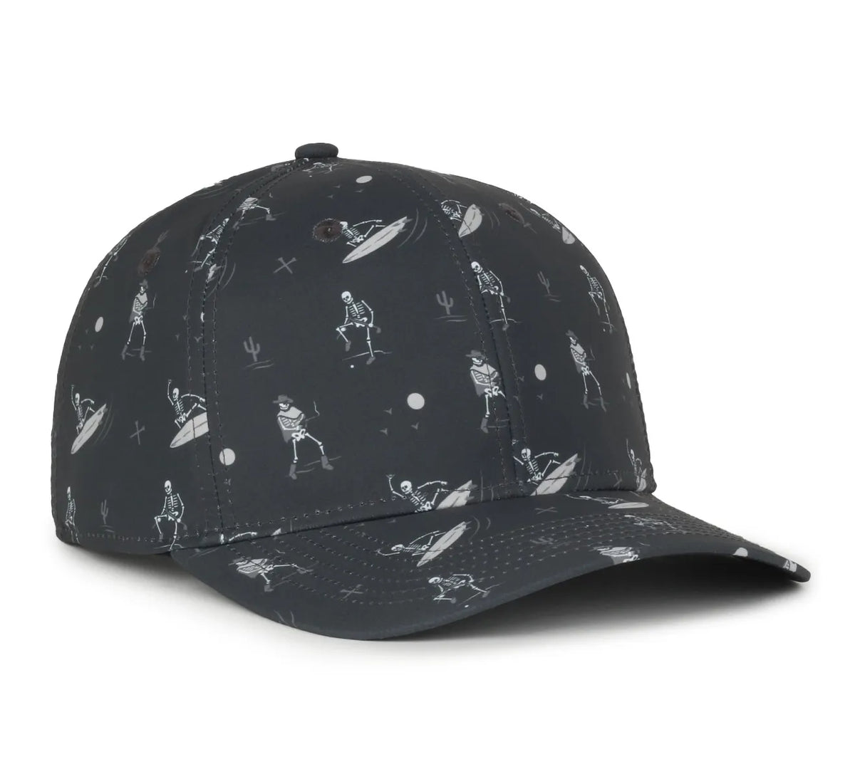 Outdoor Cap Structured Solid Back Hat-2