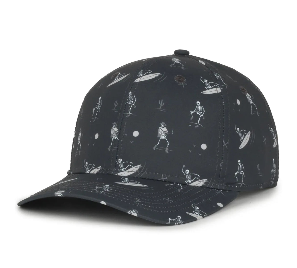 Outdoor Cap Structured Solid Back Hat-8