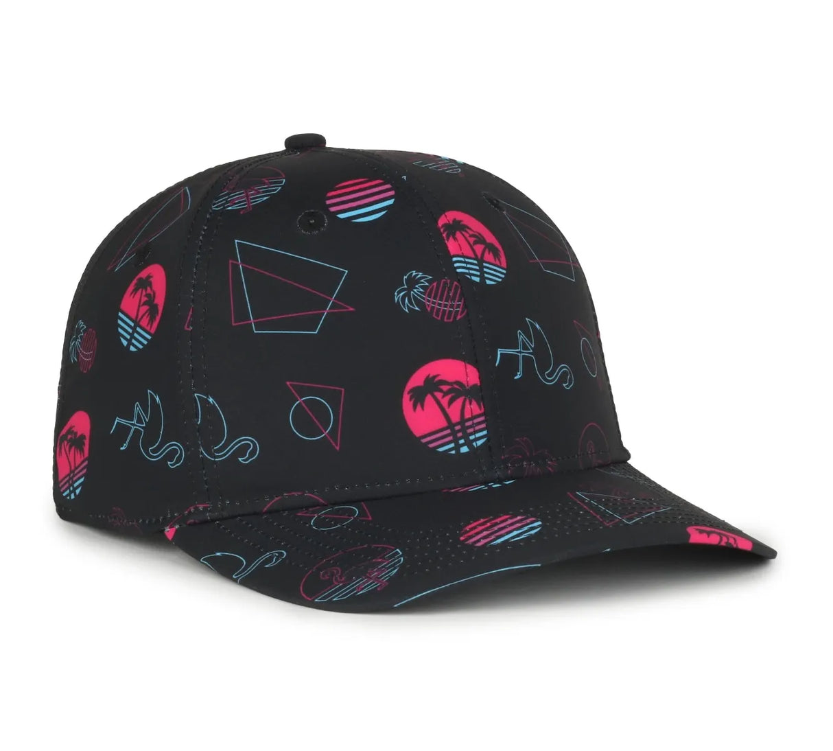 Outdoor Cap Structured Solid Back Hat