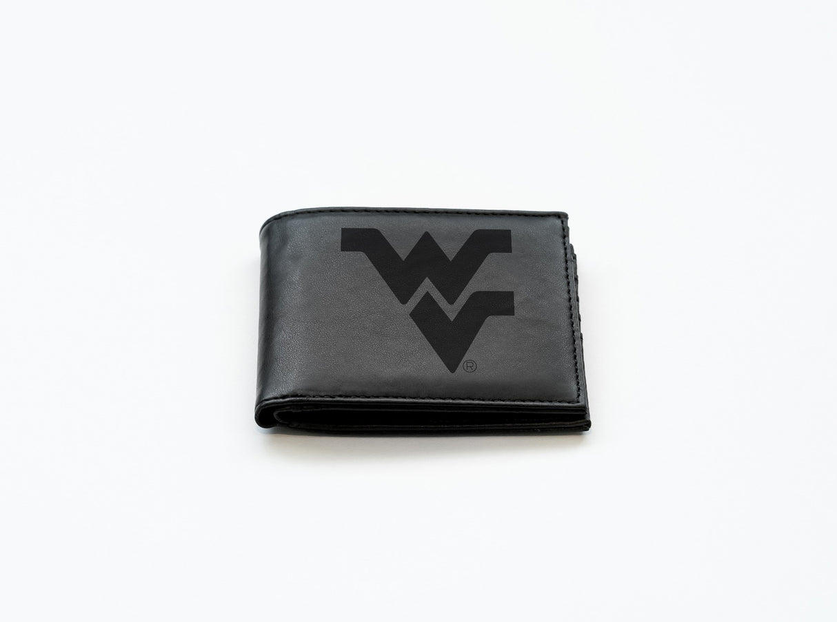 Rico Industries NCAA West Virginia Mountaineers  Laser Engraved Billfold Wallet-2