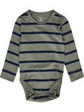 hummel Youth Mini Stripy Bee Bodysuit Long Sleeve-1