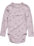 Hummel Infant and Toddler Mini Wool Long Sleeve Bodysuit 229428-1