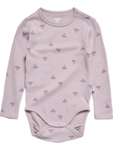 Hummel Infant and Toddler Mini Wool Long Sleeve Bodysuit 229428-1
