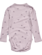 Hummel Infant and Toddler Mini Wool Long Sleeve Bodysuit 229428-2