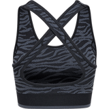 Hummel Women's Mt Saga Seamless Sports Bra Top 215715-2