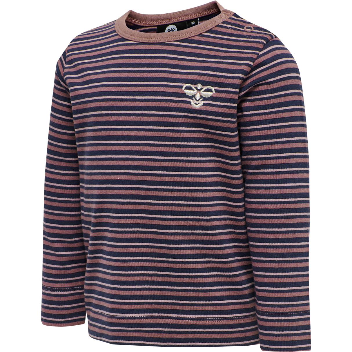 Hummel Infant and Toddler Silver Stripe Long Sleeve T-Shirt 212687-1