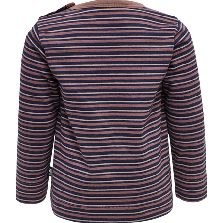 Hummel Infant and Toddler Silver Stripe Long Sleeve T-Shirt 212687-2