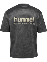Hummel Men's Hiit All Over Print Loose Short Sleeve T-Shirt 230129-2