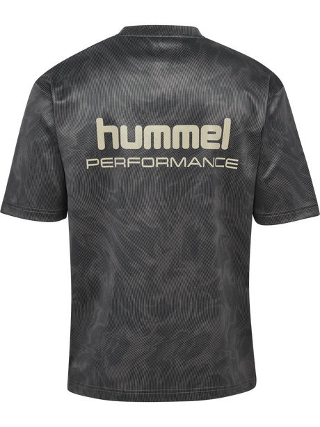 Hummel Men's Hiit All Over Print Loose Short Sleeve T-Shirt 230129-2