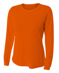 A4 Women's Long Sleeve Cooling Performance Crew