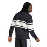 adidas Men's New Zealand Rugby Leisurewear Quarter Zip Sweatshirt-3