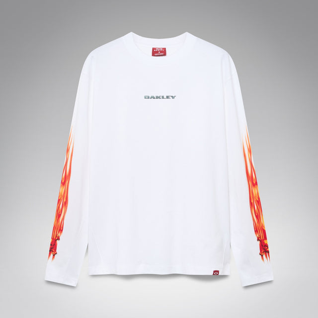 Oakley Heritage Flame Long Sleeve Tee-1