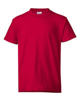Hanes Youth EcoSmart 50/50 Cotton/Poly T-Shirt Youth Apparel Shirts & Tops