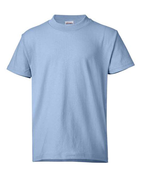 Hanes Youth EcoSmart 50/50 Cotton/Poly T-Shirt Youth Apparel Shirts & Tops