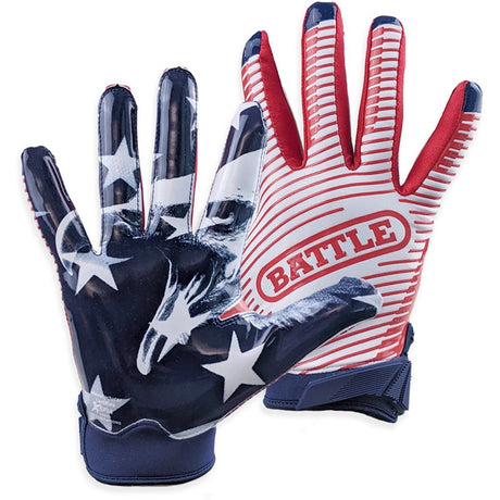 Battle Adult USA Doom Football Gloves