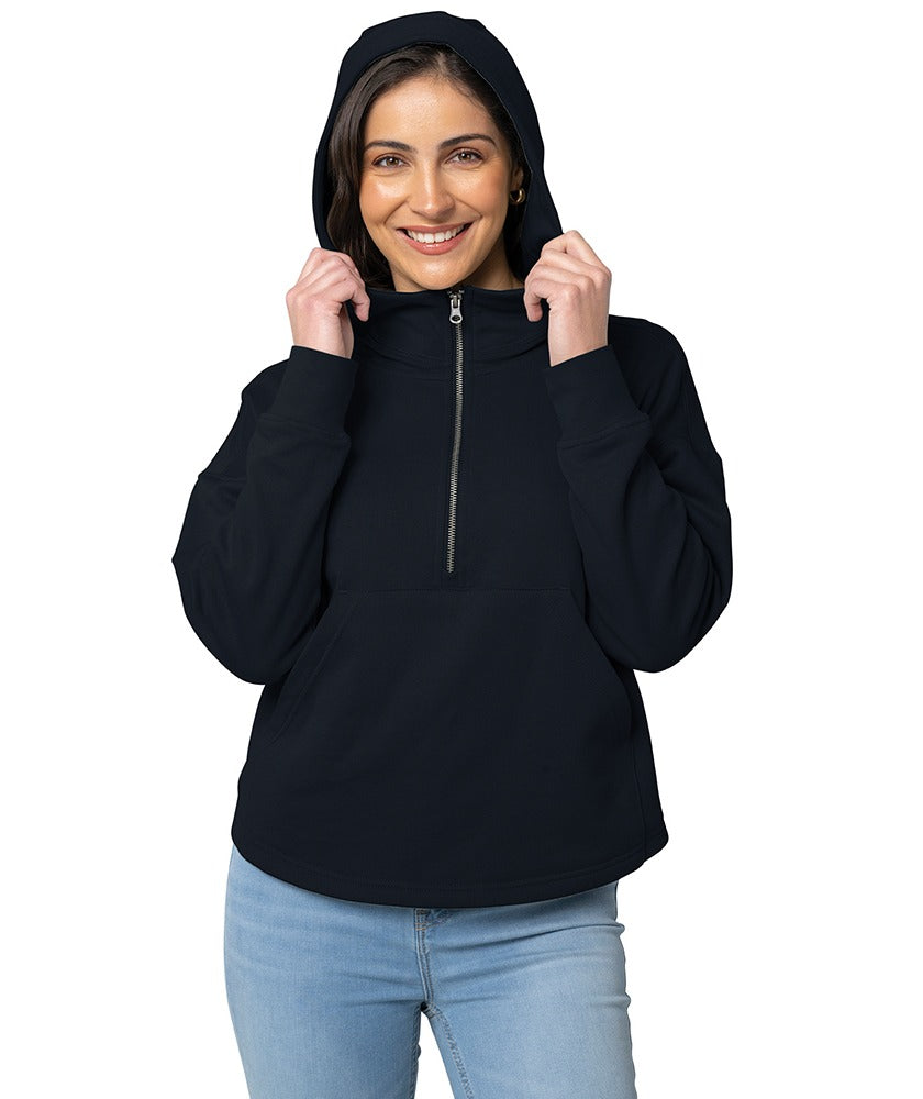 Charles River Women's Willow Scallop Hem Hoodie-1