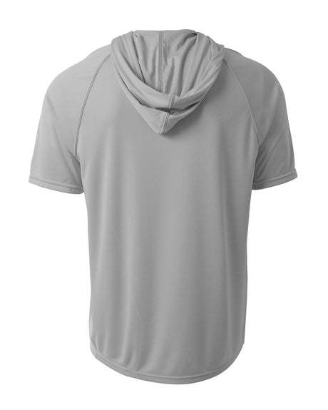 A4 Men's Short Sleeve Hooded Tee Mens Apparel Shirts & Tops