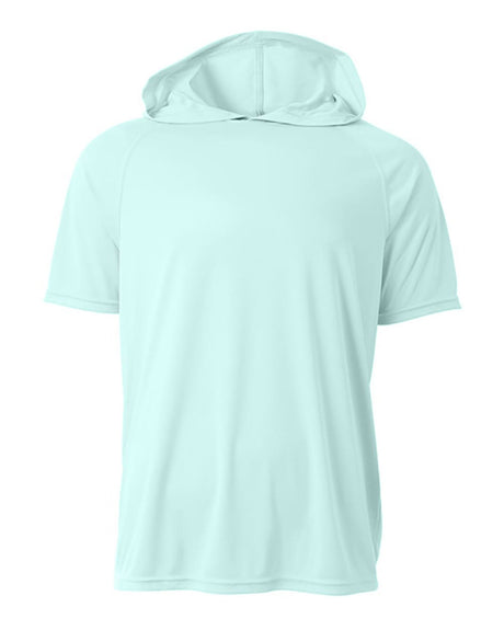 A4 Men's Short Sleeve Hooded Tee Mens Apparel Shirts & Tops