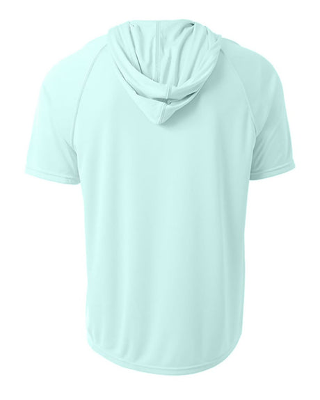 A4 Men's Short Sleeve Hooded Tee Mens Apparel Shirts & Tops