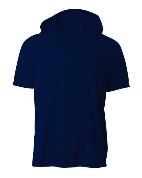 A4 Men's Short Sleeve Hooded Tee Mens Apparel Shirts & Tops