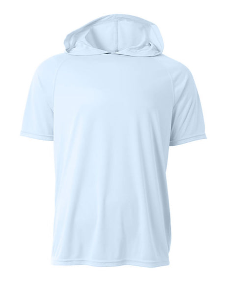 A4 Men's Short Sleeve Hooded Tee Mens Apparel Shirts & Tops
