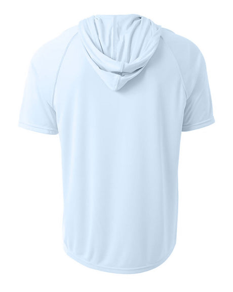 A4 Men's Short Sleeve Hooded Tee Mens Apparel Shirts & Tops