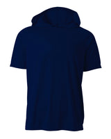 A4 Men's Short Sleeve Hooded Tee Mens Apparel Shirts & Tops